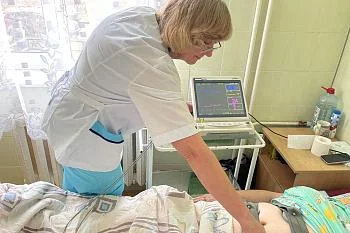 На новых кардиомониторах в Черняховской больнице выполнено больше ста сорока исследований На новых кардиомониторах в Черняховской больнице выполнено больше ста сорока исследований